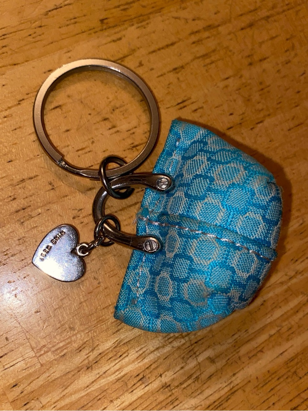 90's Vintage NINE WEST Mini Purse Key-Chain 2” pre-owned